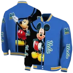 ucla bruins mickey mouse blue varsity jacket best selling
