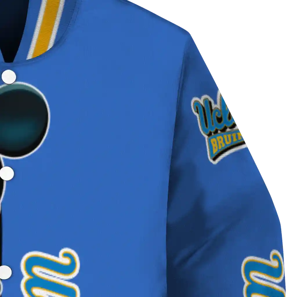 ucla bruins mickey mouse blue varsity jacket premium grade ucla bruins mickey mouse blue varsity jacket premium grade