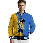 ucla bruins minnie mouse blue varsity jacket best selling