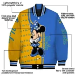 ucla bruins minnie mouse blue varsity jacket best selling