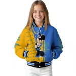 ucla bruins minnie mouse blue varsity jacket best selling