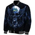 ucla bruins skull bite blue black varsity jacket best selling