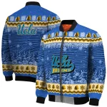 ucla bruins snowy pines blue bomber jacket best selling