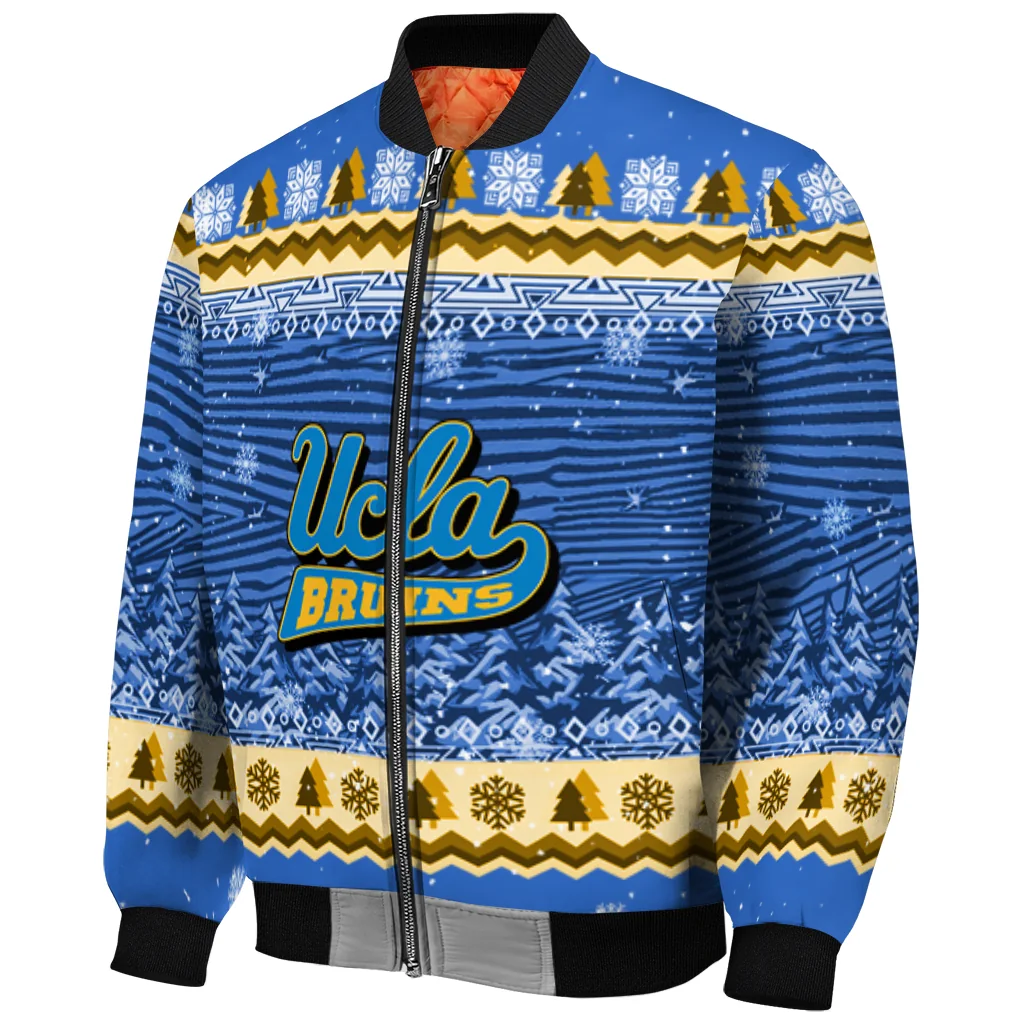 ucla bruins snowy pines blue bomber jacket fashion forward ucla bruins snowy pines blue bomber jacket fashion forward