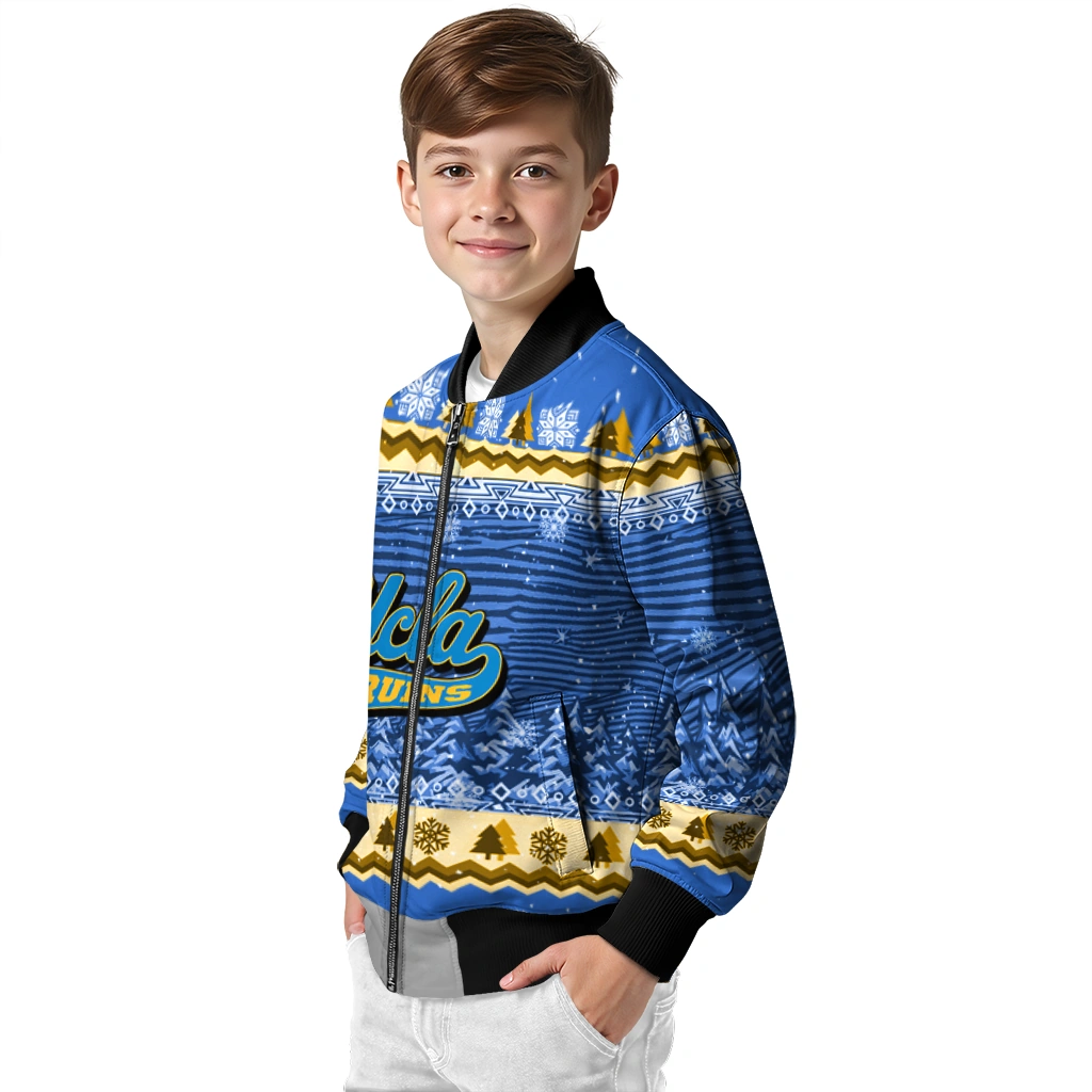 ucla bruins snowy pines blue bomber jacket trendy ucla bruins snowy pines blue bomber jacket trendy