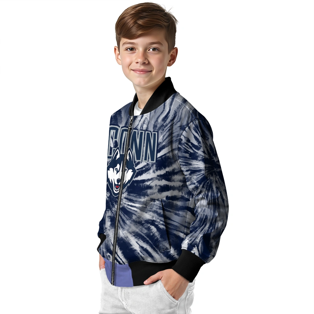 uconn huskies dynamic rings blue bomber jacket trendy uconn huskies dynamic rings blue bomber jacket trendy