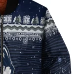 uconn huskies snowy pines blue bomber jacket best selling