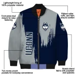 uconn huskies urban mark blue bomber jacket best selling