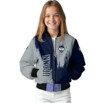 uconn huskies urban mark blue bomber jacket best selling