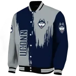 uconn huskies urban mark blue varsity jacket best selling