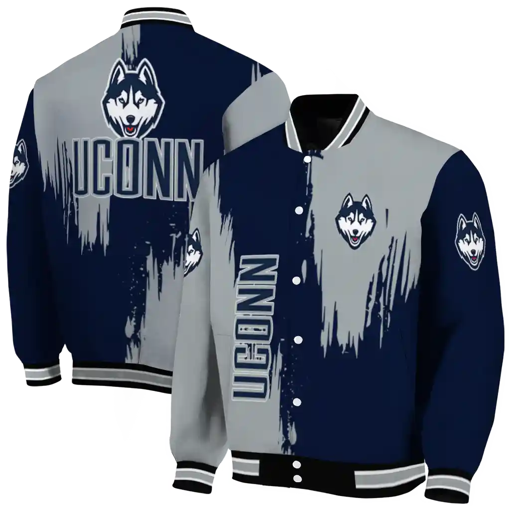 uconn huskies urban mark blue varsity jacket fashion forward uconn huskies urban mark blue varsity jacket fashion forward