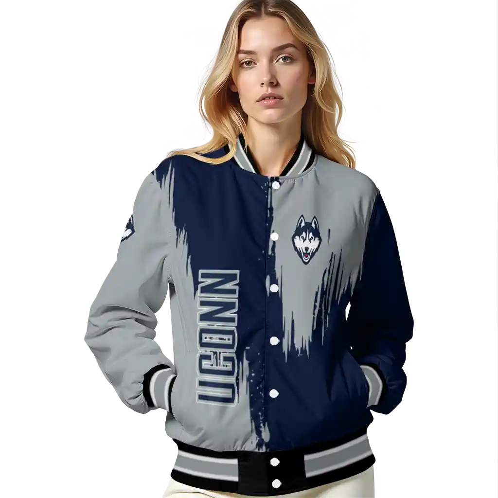 uconn huskies urban mark blue varsity jacket latest model uconn huskies urban mark blue varsity jacket latest model