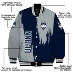 uconn huskies urban mark blue varsity jacket best selling