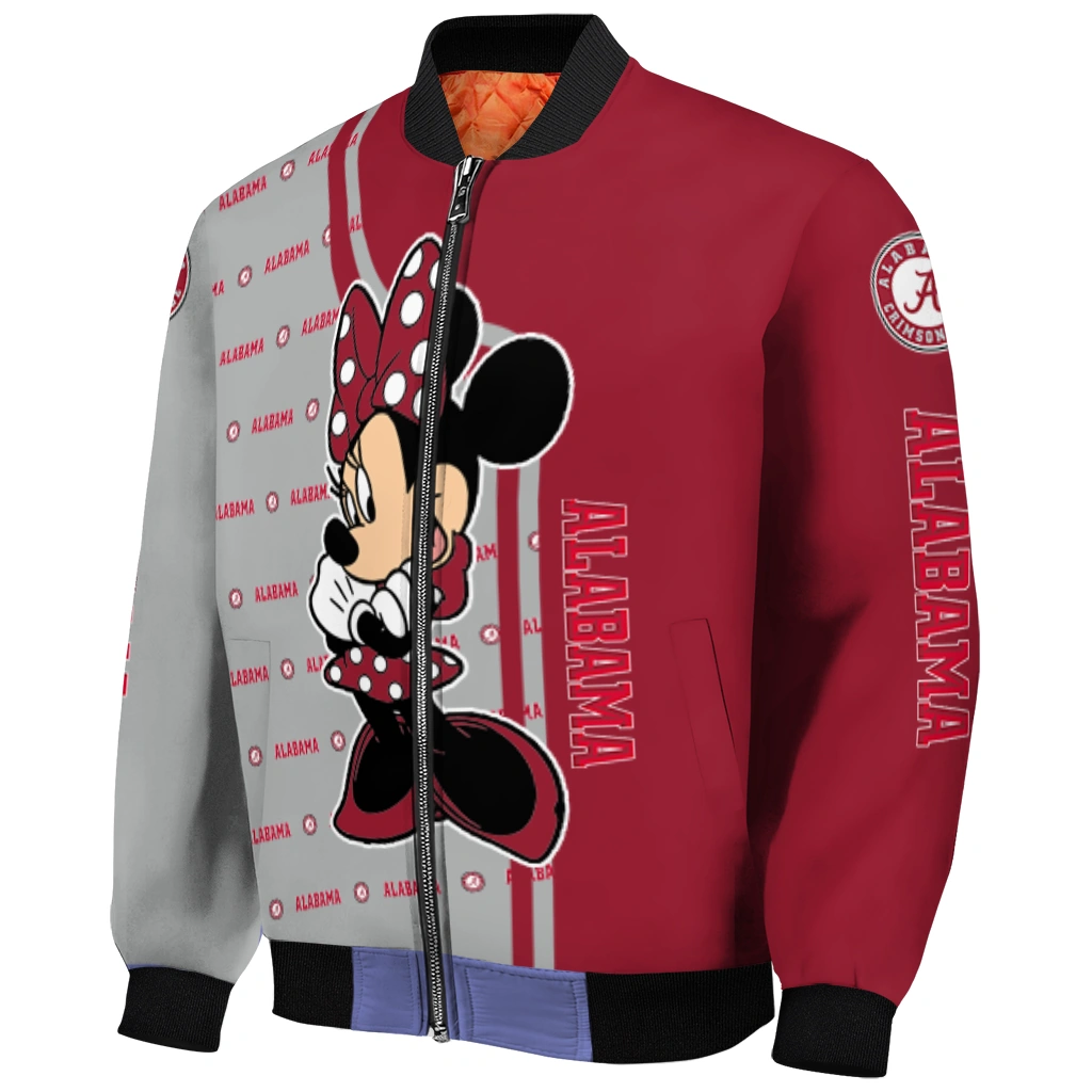 umass minutemen minnie mouse red bomber jacket fashion forward umass minutemen minnie mouse red bomber jacket fashion forward