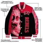 unlv rebels fire skull red black varsity jacket best selling