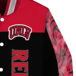 unlv rebels fire skull red black varsity jacket best selling