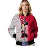 unlv rebels minnie mouse red bomber jacket best selling