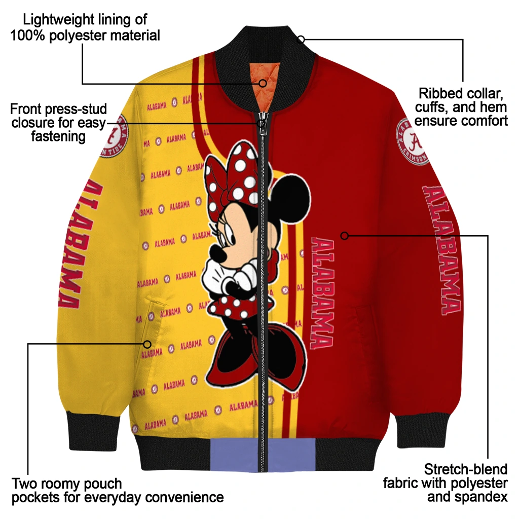 usc trojans minnie mouse red bomber jacket new arrival usc trojans minnie mouse red bomber jacket new arrival
