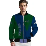 utah jazz urban mark navy bomber jacket best selling