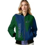 utah jazz urban mark navy bomber jacket best selling