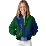 utah jazz urban mark navy bomber jacket best selling