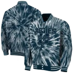 utah state aggies dynamic rings navy varsity jacket best selling