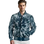 utah state aggies dynamic rings navy varsity jacket best selling
