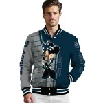 utah state aggies minnie mouse navy varsity jacket best selling