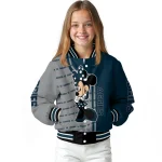 utah state aggies minnie mouse navy varsity jacket best selling