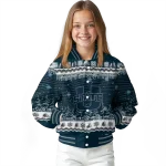 utah state aggies snowy pines navy varsity jacket best selling