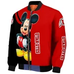 utah utes mickey mouse red bomber jacket best selling