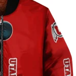 utah utes mickey mouse red bomber jacket best selling