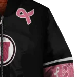 utah utes pink ribbon black pink bomber jacket best selling