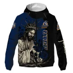 utep miners jesus roses blue black windbreaker jacket best selling