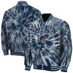 utsa roadrunners dynamic rings orange varsity jacket best selling