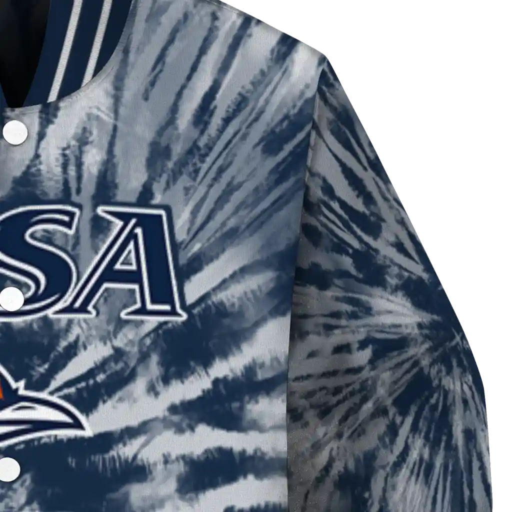 utsa roadrunners dynamic rings orange varsity jacket premium grade utsa roadrunners dynamic rings orange varsity jacket premium grade