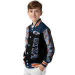 utsa roadrunners fire skull orange black varsity jacket best selling