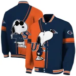 utsa roadrunners snoopy attitude orange varsity jacket best selling