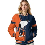 utsa roadrunners snoopy attitude orange varsity jacket best selling