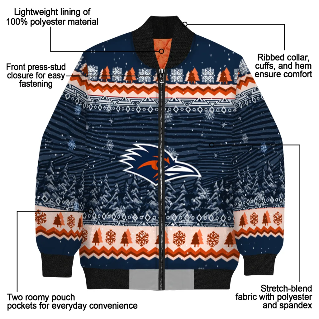 utsa roadrunners snowy pines orange bomber jacket new arrival utsa roadrunners snowy pines orange bomber jacket new arrival