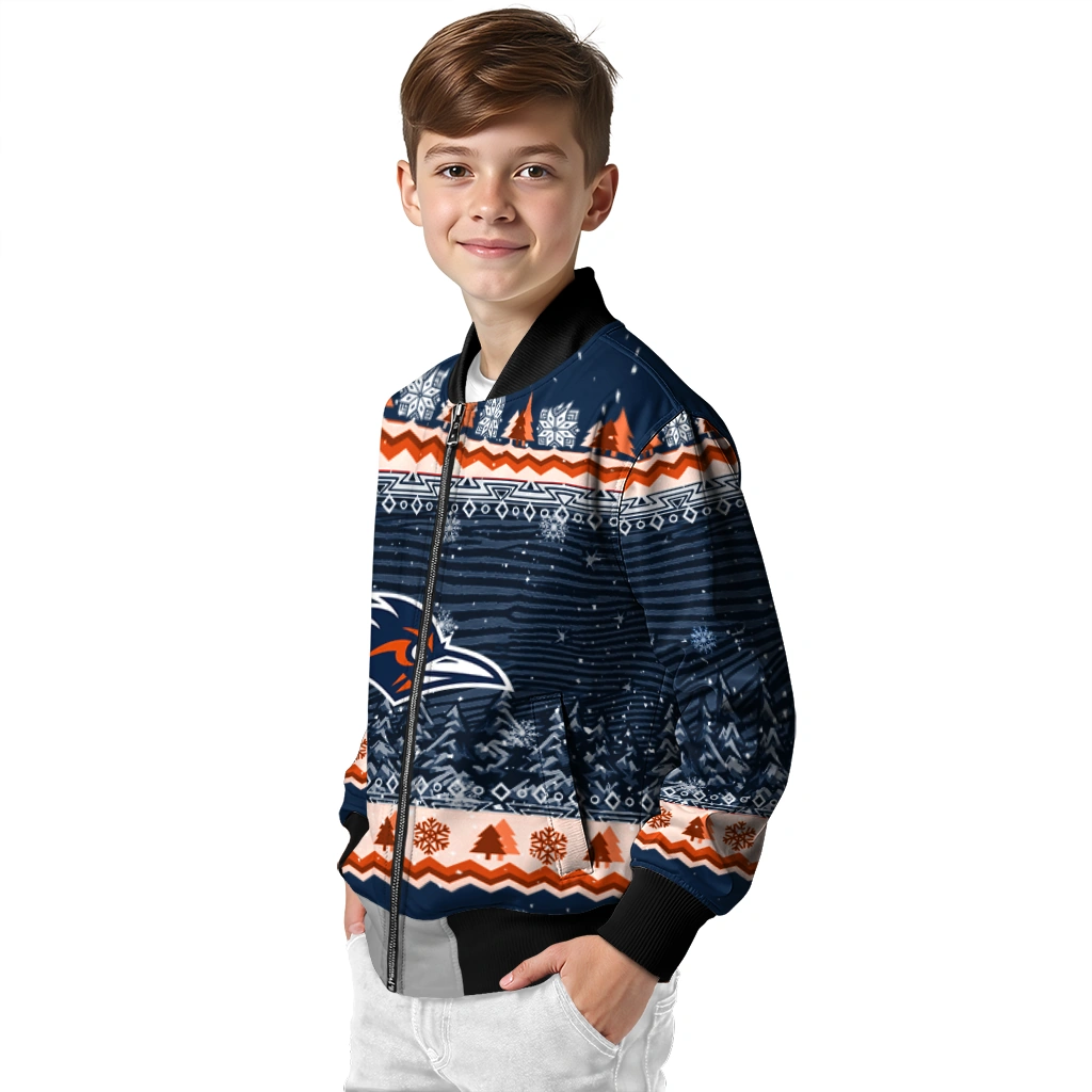 utsa roadrunners snowy pines orange bomber jacket trendy utsa roadrunners snowy pines orange bomber jacket trendy