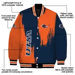 utsa roadrunners urban mark orange varsity jacket best selling