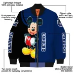vancouver canucks mickey mouse blue bomber jacket best selling
