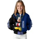 vancouver canucks mickey mouse blue bomber jacket best selling