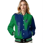 vancouver canucks urban mark blue varsity jacket best selling