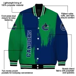 vancouver canucks urban mark blue varsity jacket best selling