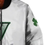 vanderbilt commodores clovers pattern white green bomber jacket best selling