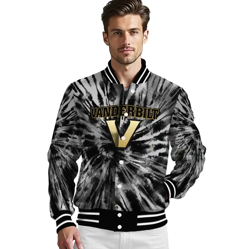 vanderbilt commodores dynamic rings black varsity jacket high quality vanderbilt commodores dynamic rings black varsity jacket high quality