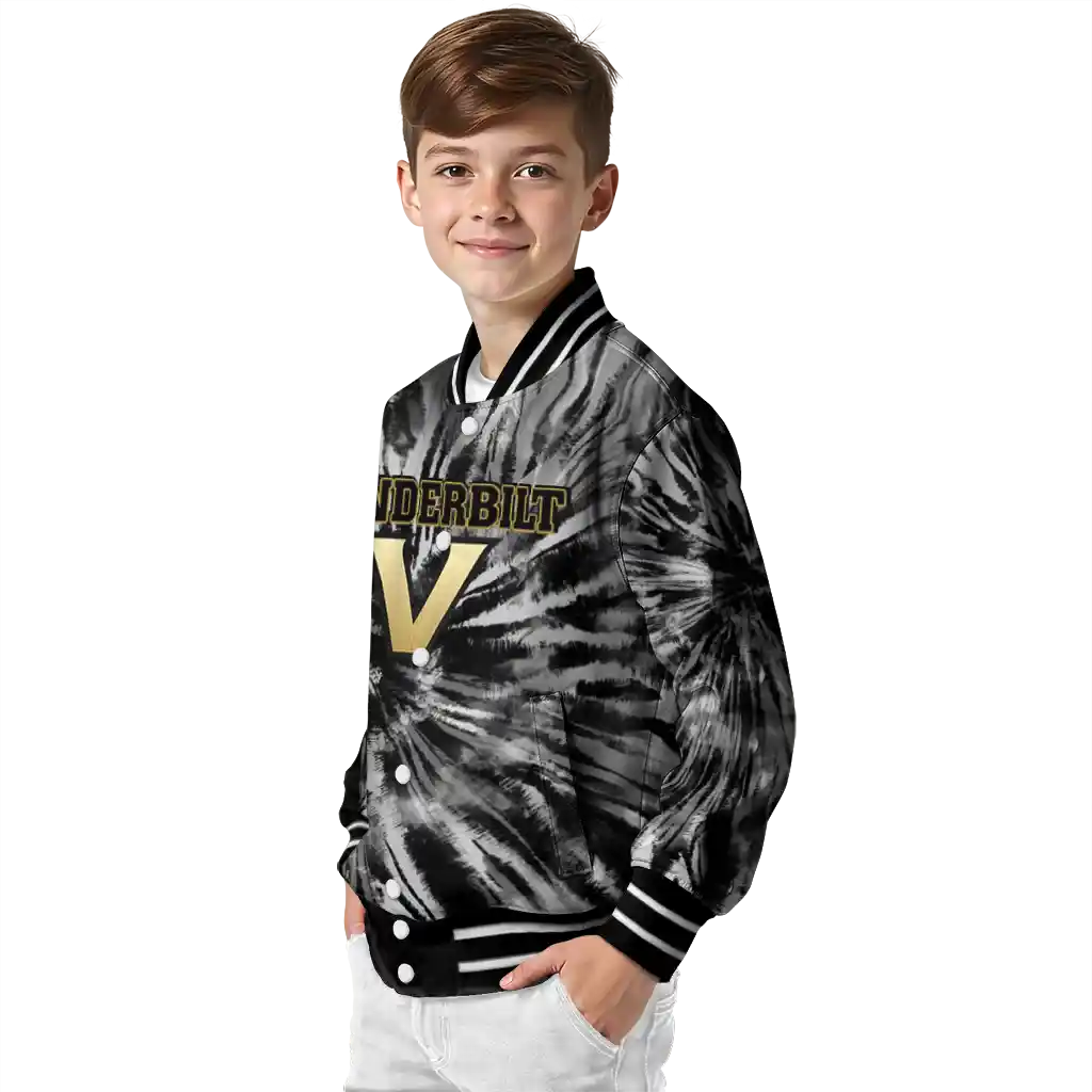 vanderbilt commodores dynamic rings black varsity jacket trendy vanderbilt commodores dynamic rings black varsity jacket trendy