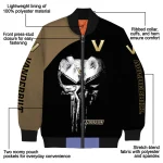 vanderbilt commodores edgy mask black bomber jacket best selling